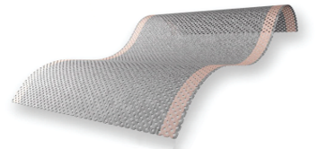 Patented carbon fibre heating film element, 600 mm wide low-voltage radiant wall and ceiling heating mat