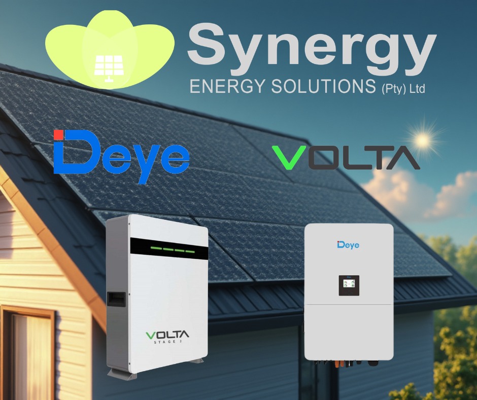5.5kW Deye Hybrid inverter paired with Volta lithium battery